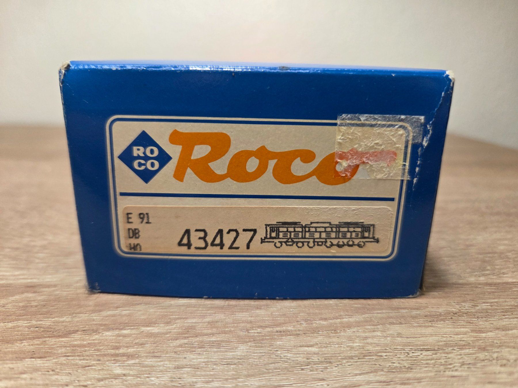 Roco Modelleisenbahnen: Roco 43427 E-Lok BR E91 DR H0 – Gebraucht aus St-Aubin-Sauges von Lo_Go 7