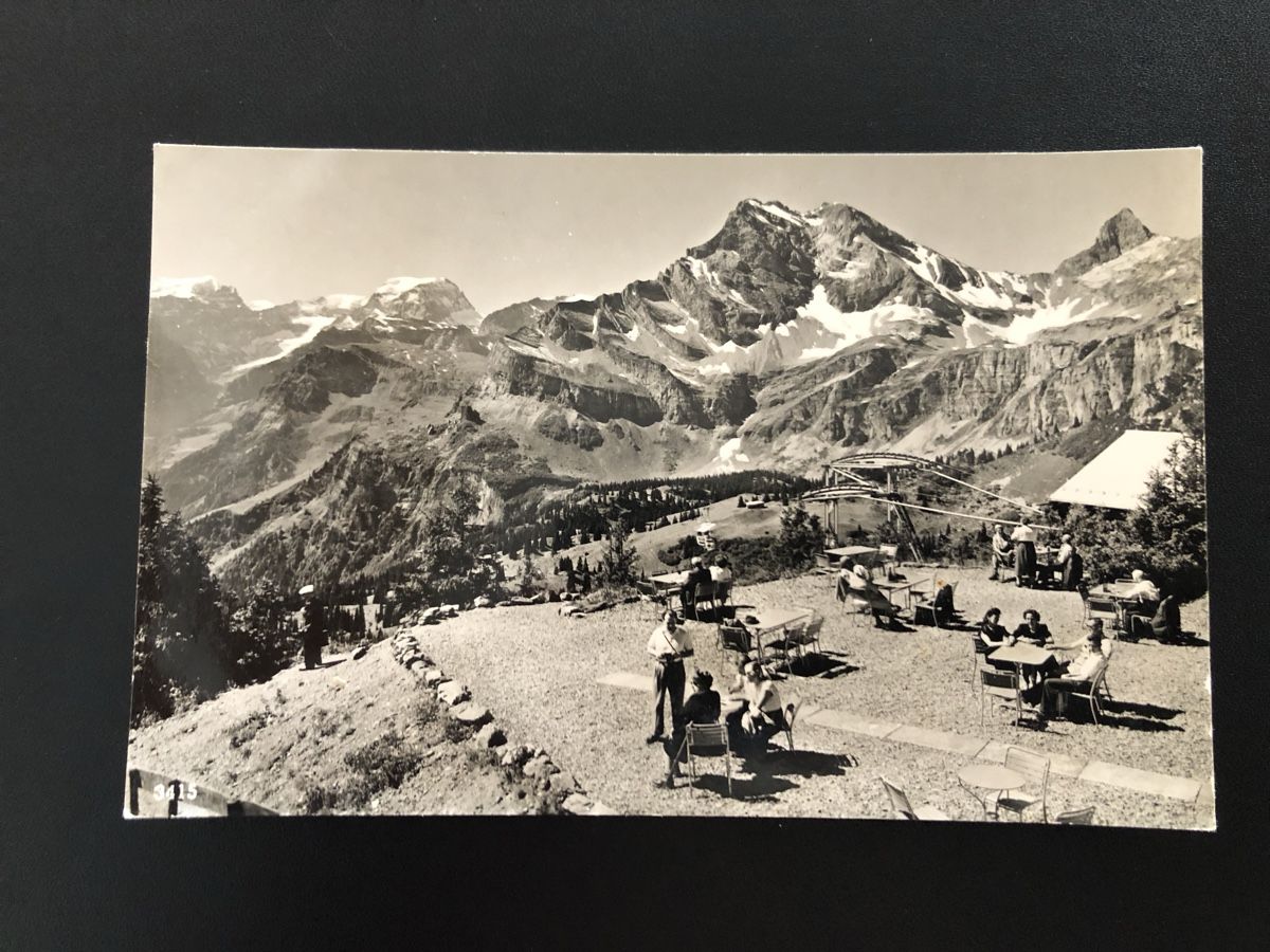 Ansichtskarten: Ansichtskarte Braunwald  – Gebraucht aus Näfels von fritzjk