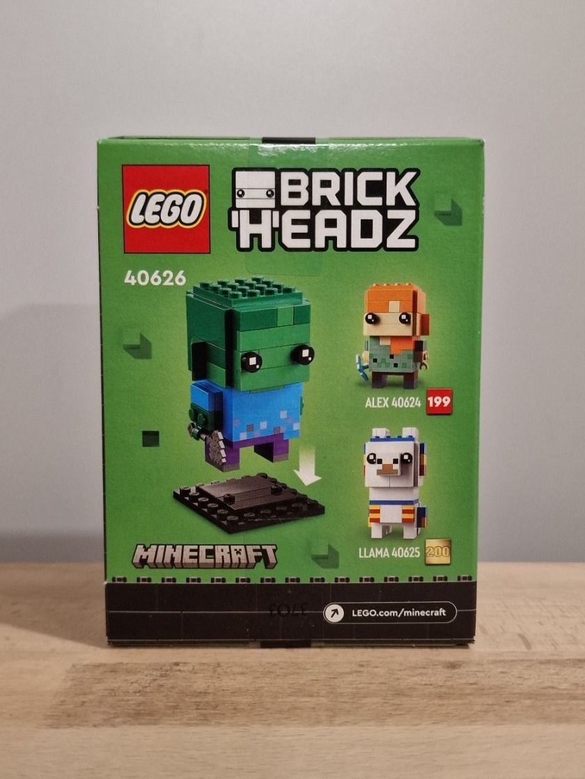 Lego Kit di costruzioni: Lego Brickheadz 40626 Minecraft Zombie – Nuovo e nell'imballaggio originale da Echichens venduto da aegis0129 1