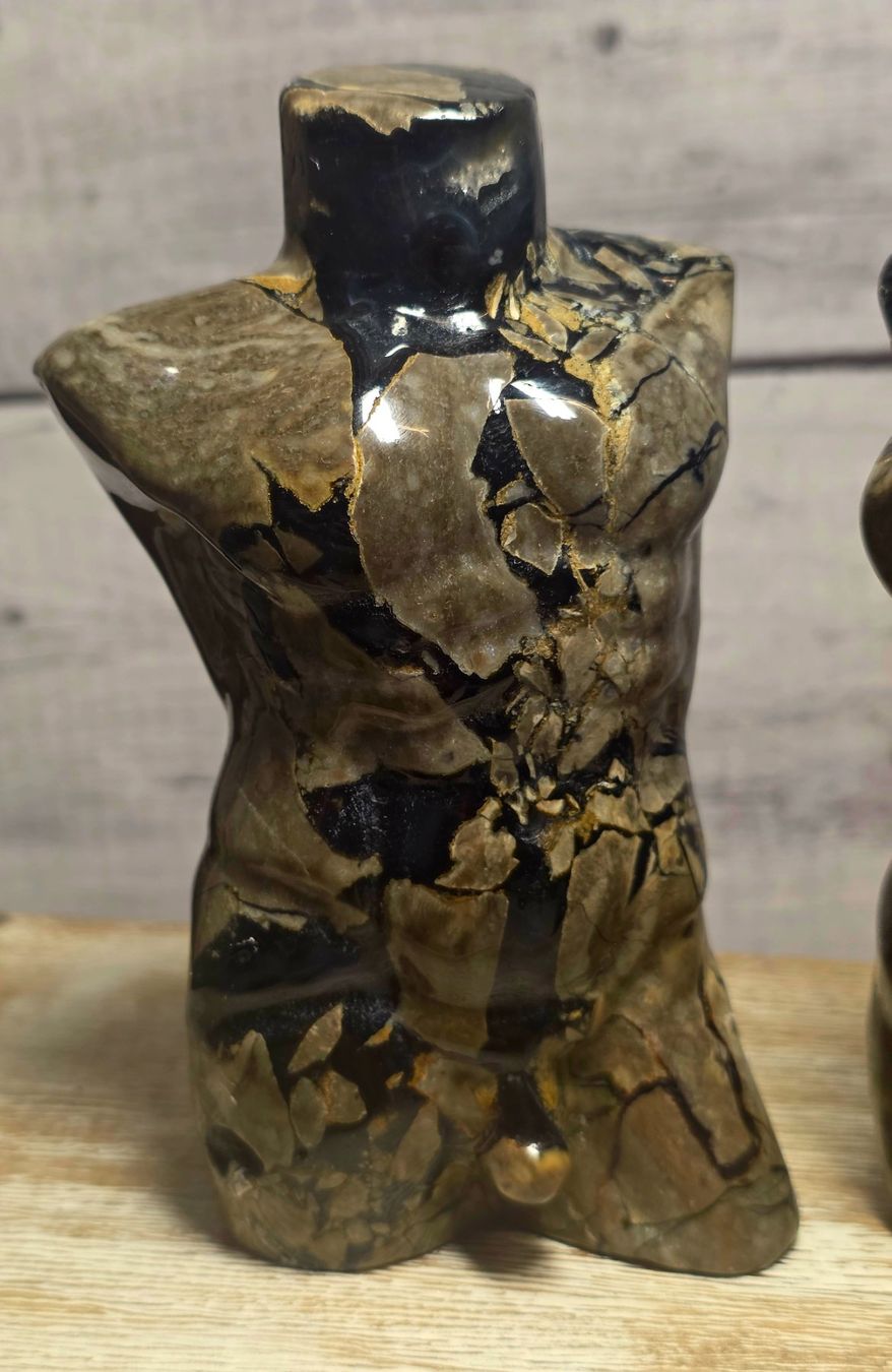 Minerali & Pietre curative: Vulkanachat Body Paar 1.43kg – Nuovo e nell'imballaggio originale da Matzingen venduto da Shay_Crystalz 1