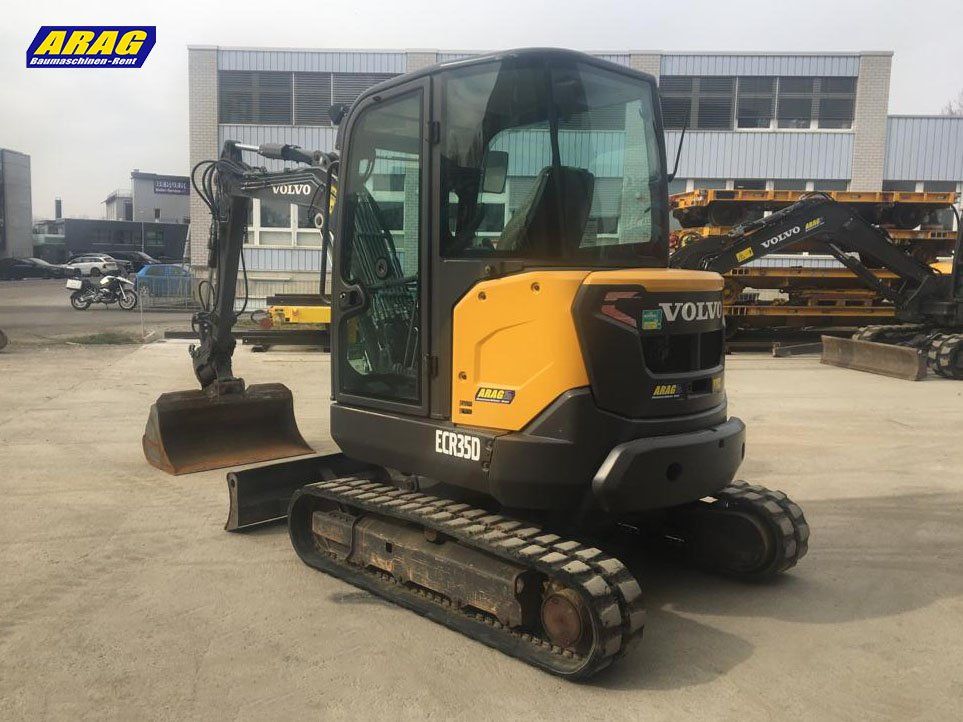Volvo Escavatori: Volvo ECR 35D Minibagger – Usato da Hasle LU venduto da Arag08 4
