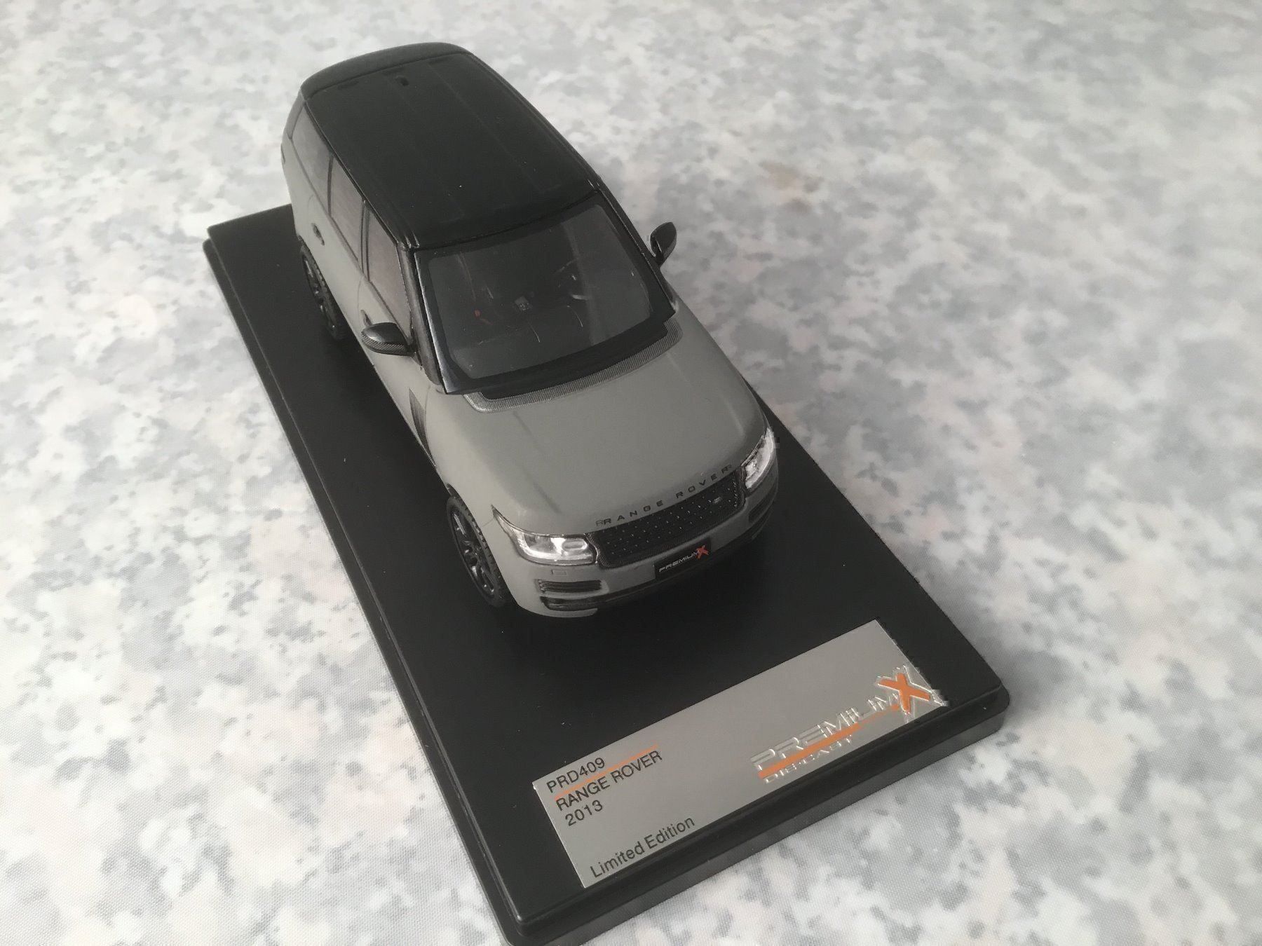 Modellautos: Range Rover, 1:43, grau matt – Neu und originalverpackt aus Erlenbach im Simmental von Model_box 6