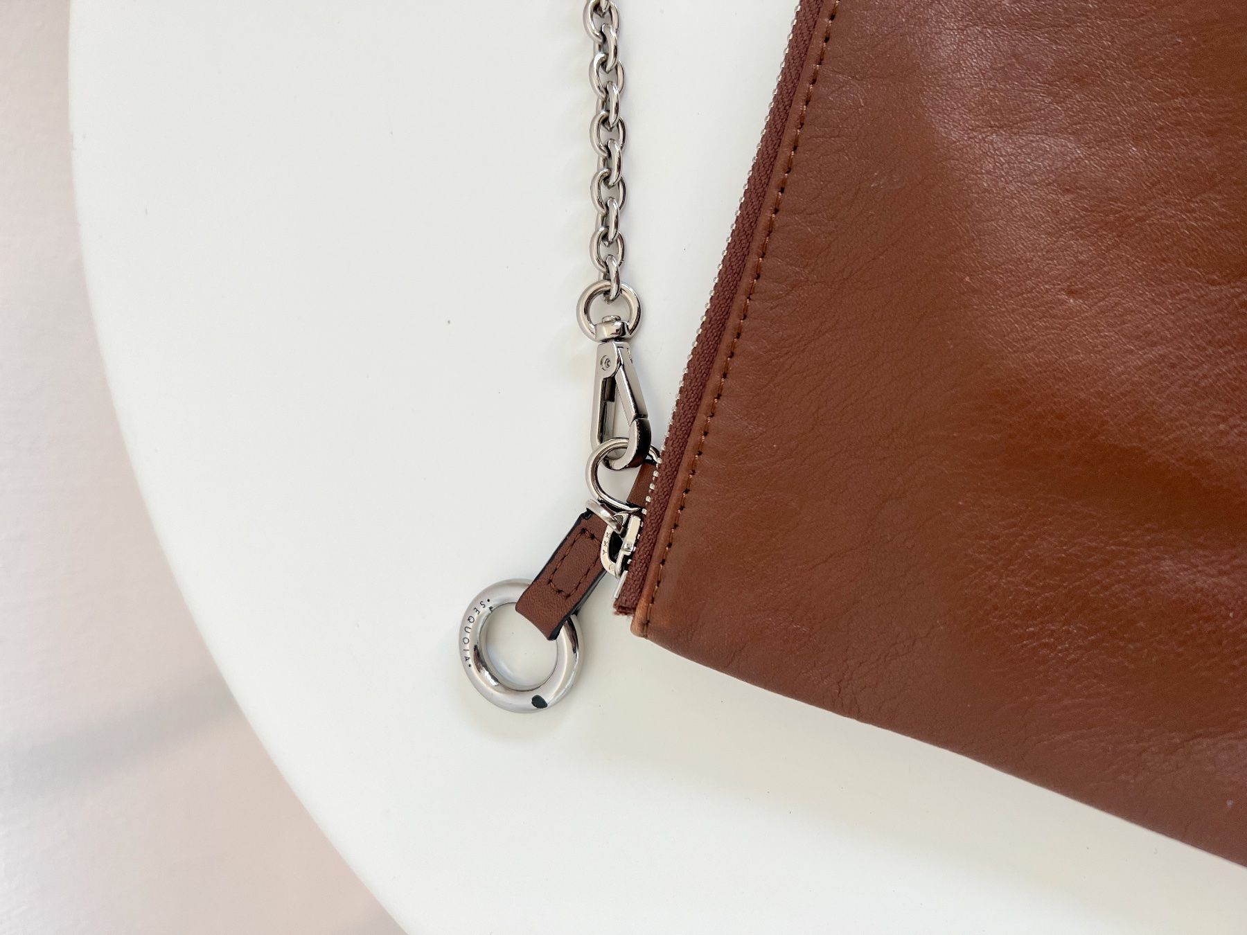 Borse da donna: Sac pochette SEQUOIA terracotta – Usato da Lausanne venduto da Greenbyaudrey 2