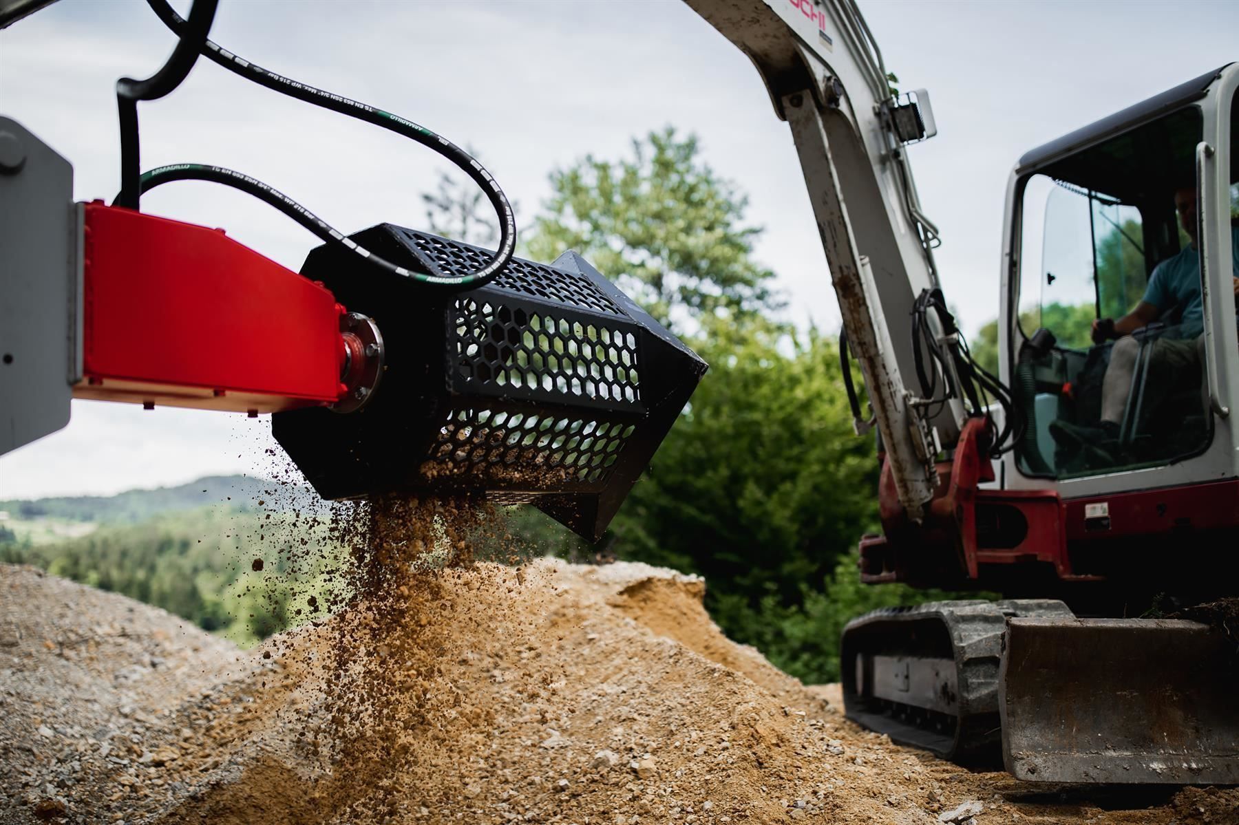 Spaccatrici & Accessori: Bagger Siebkorb Hardox Kegelsalter – Nuovo e nell'imballaggio originale da Les Ponts-de-Martel venduto da SpalterRobert 7