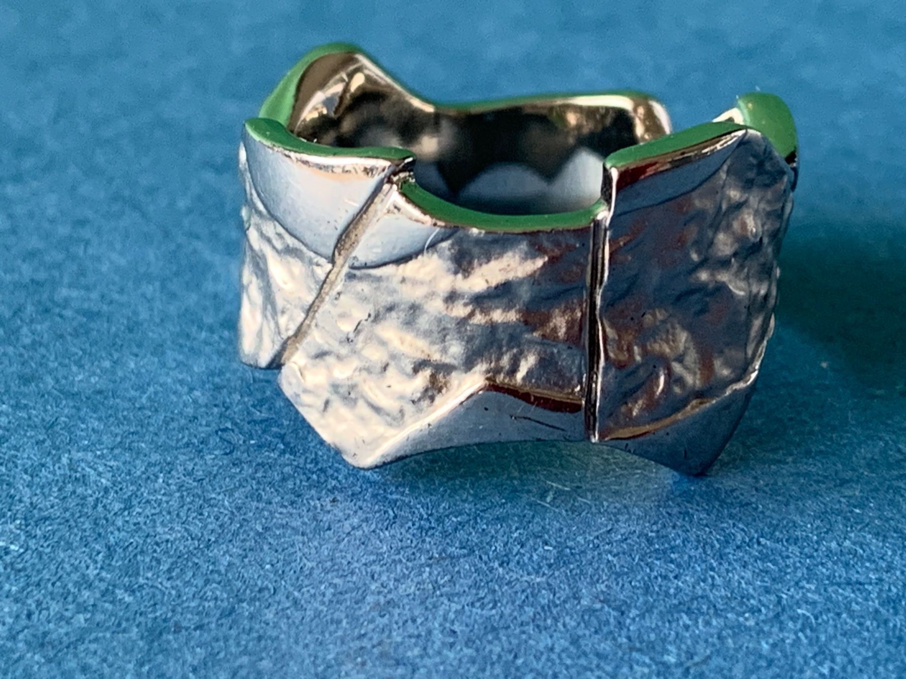 Bagues: Designerring silberfarben Papierchaos – Neuf (Voir description) à Dittingen par Bijoubelle 3