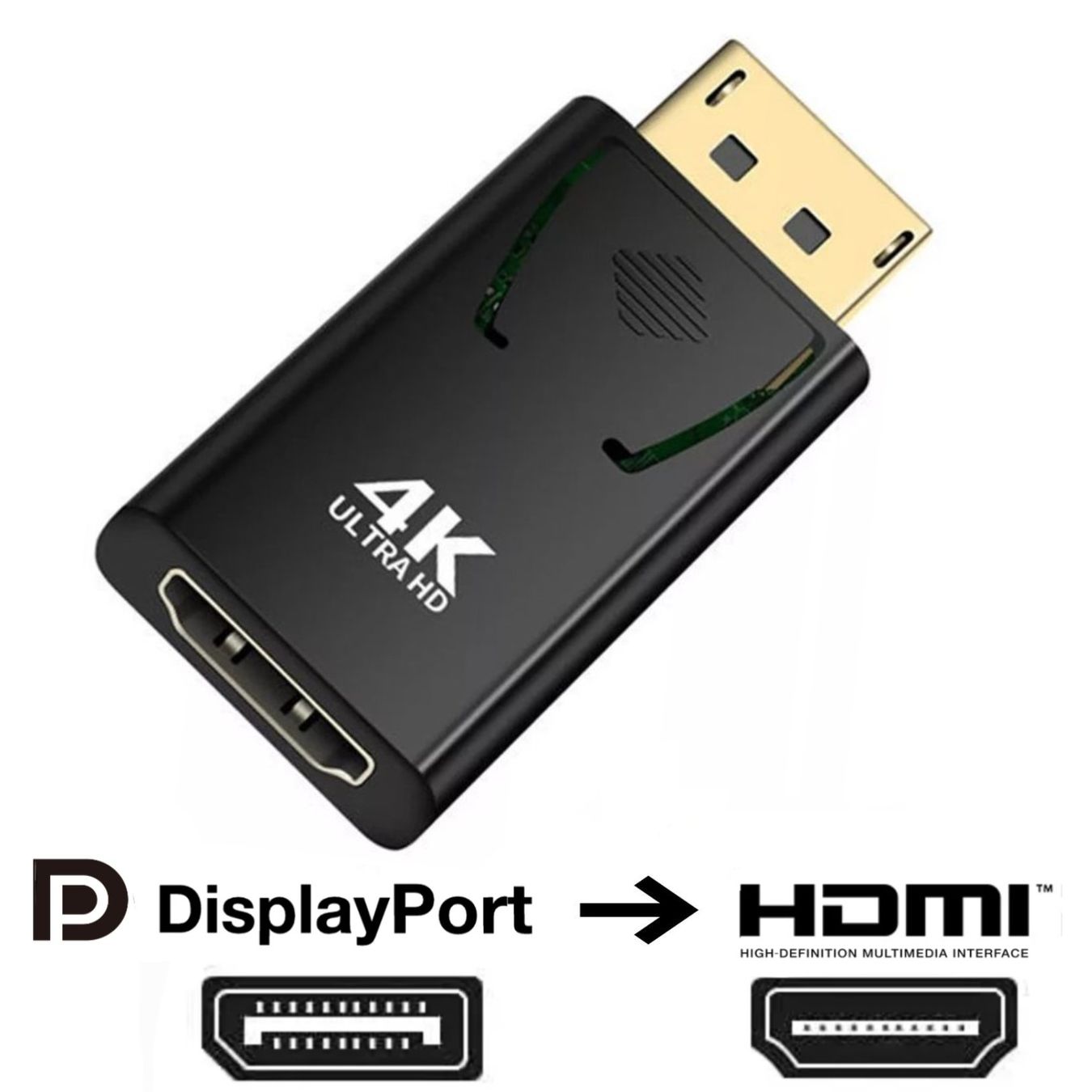 Unità & Adattatore: DisplayPort --> HDMI Adapter ( CHF 13.90 Digitec ) DP – Nuovo e nell'imballaggio originale da Uster venduto da -FPS-