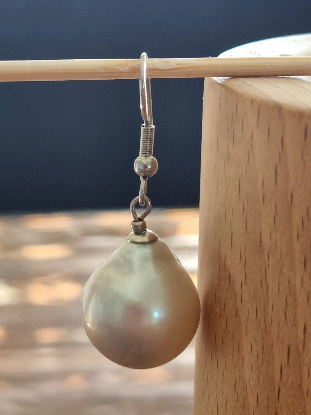 Perlen (unechte): Schöne grosse echte Barock Perlen Ohrringe NEU – Neu (gemäss Beschreibung) aus Beckenried von lou_two 1
