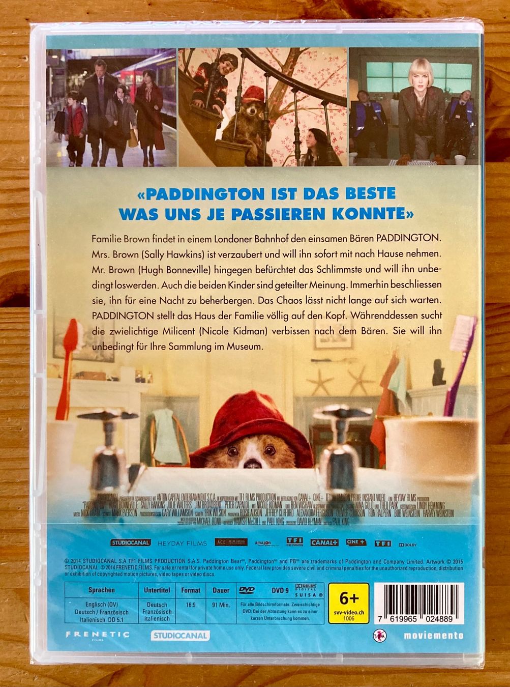 Tutti i DVDs: Paddington (NEU & sealed, Studiocanal, 2014) – Nuovo e nell'imballaggio originale da Zürich venduto da Djmotionch 1