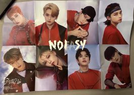 Stray Kids NOEASY Poster gefaltet