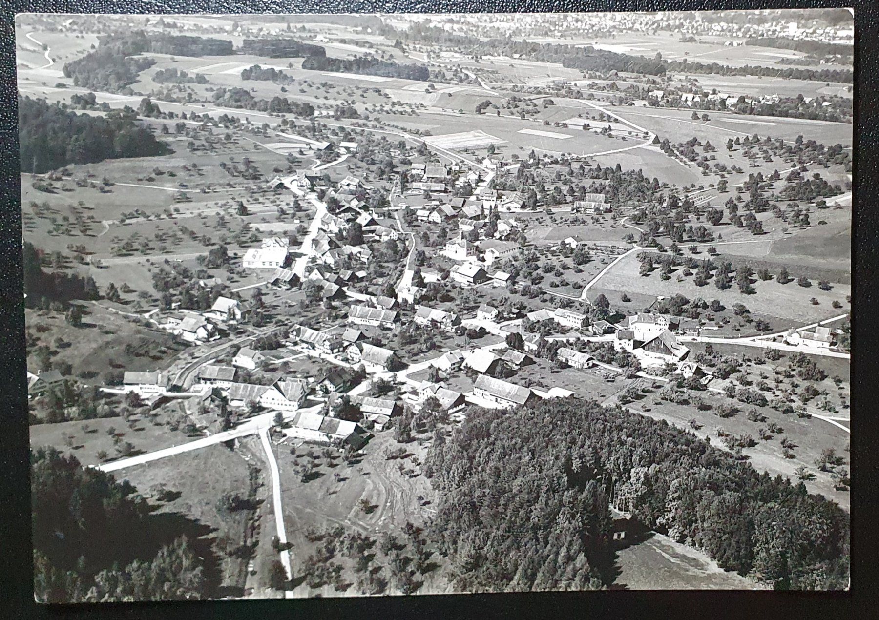 Cartoline postali: Mettlen - Flugaufnahme – Usato da Kreuzlingen venduto da Rschweiz1