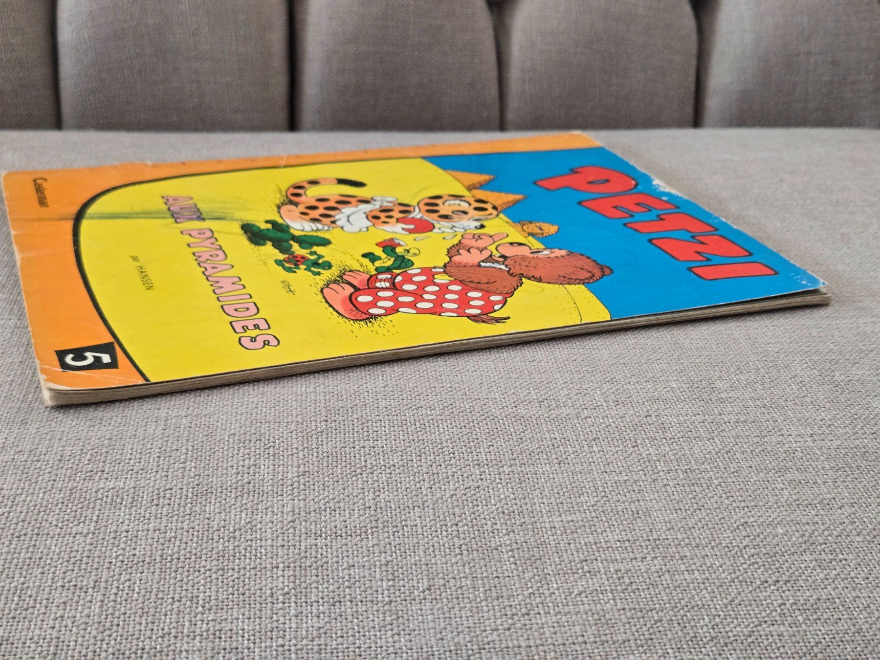 Fumetti: Petzi N°5 - Aux pyramides – Usato da Crémines venduto da Blakedrake 3