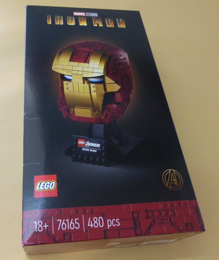 Lego Kit di costruzioni: LEGO Super Heroes 76165 Iron Mans Helm – Nuovo e nell'imballaggio originale da Zürich venduto da Minifig