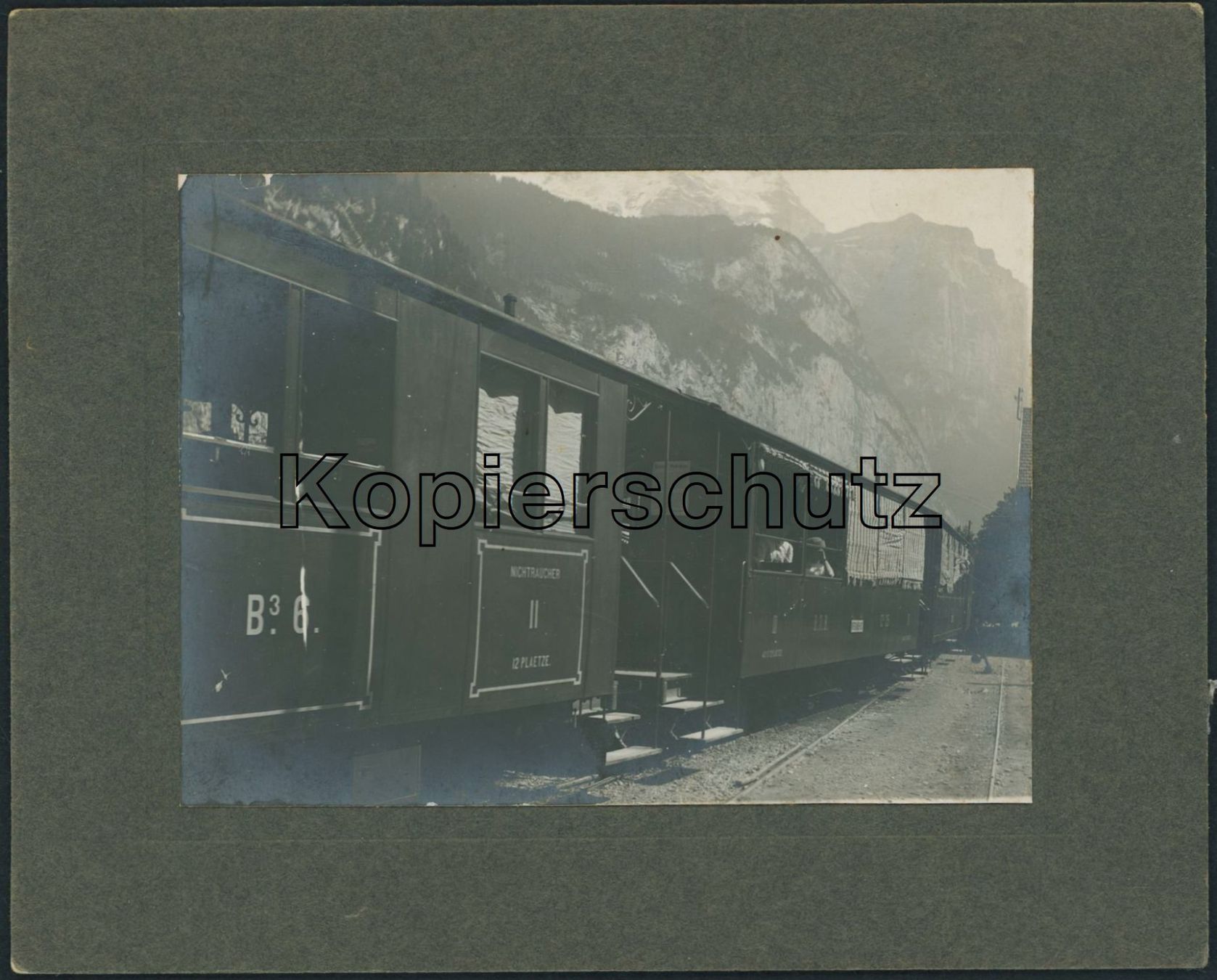 Ansichtskarten: BE Lauterbrunnen - Bahnhof - Bahn BOB – Neu (gemäss Beschreibung) aus Schindellegi von leecollect