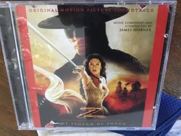 Zorro CD Soundtrack - James Horner Musik 💿