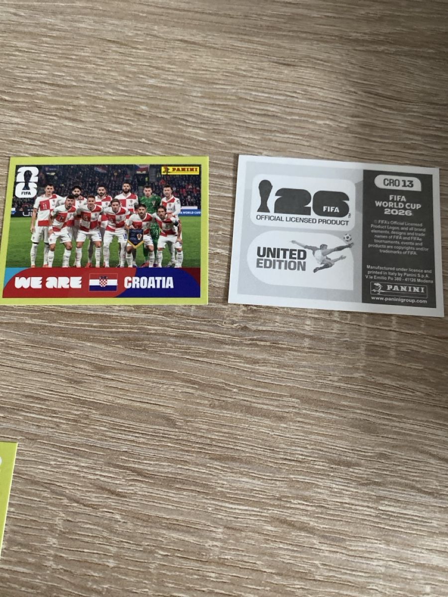 Panini Carte collezionabili: Panini CRO 13 – Nuovo e nell'imballaggio originale da Gränichen venduto da lia_1997_