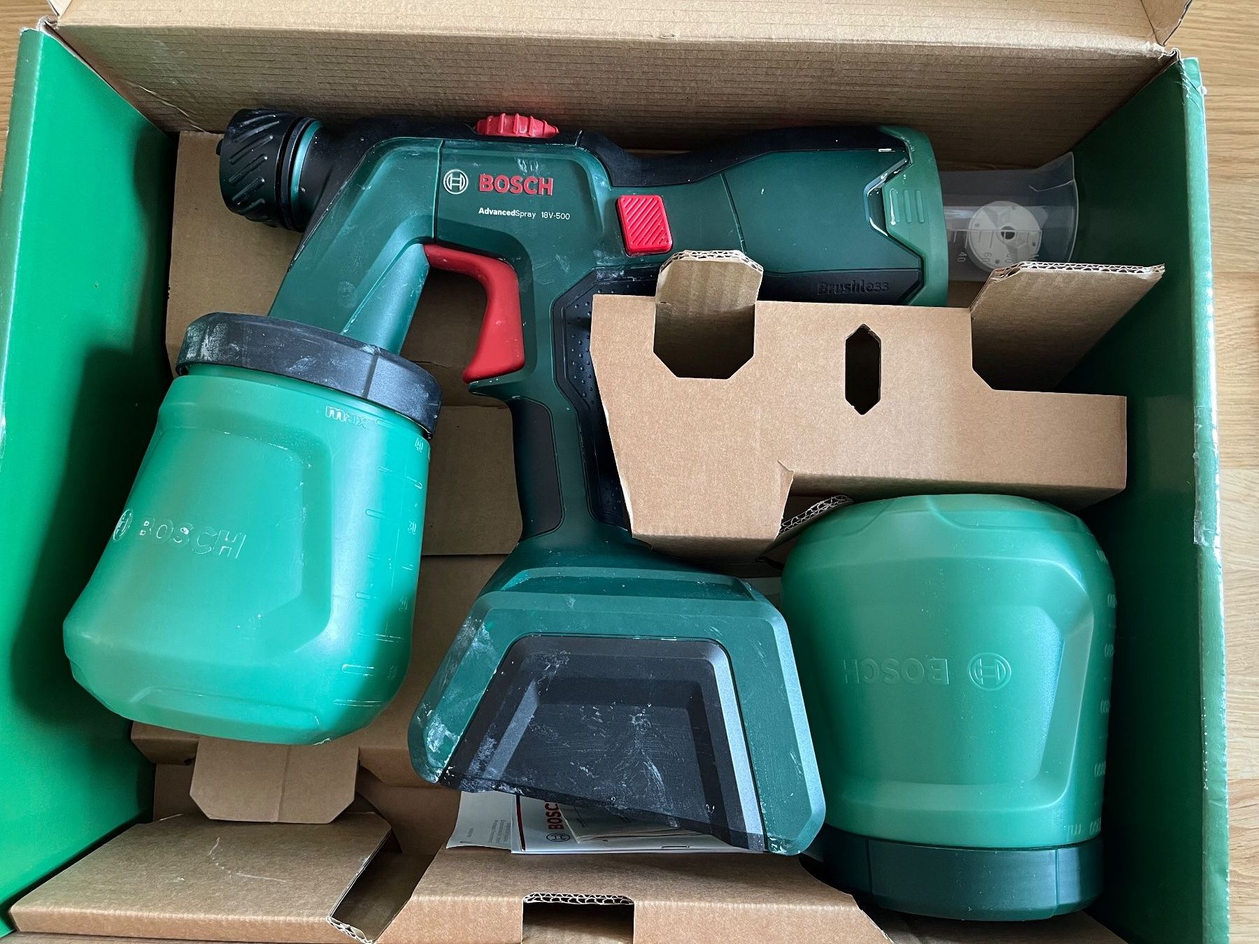 Bosch Alle Werkzeuge: BOSCH AdvancedSpray 18V-500 Sprühsystem mit Akku 4.0 Ah – Gebraucht aus Thundorf von popeye03 1
