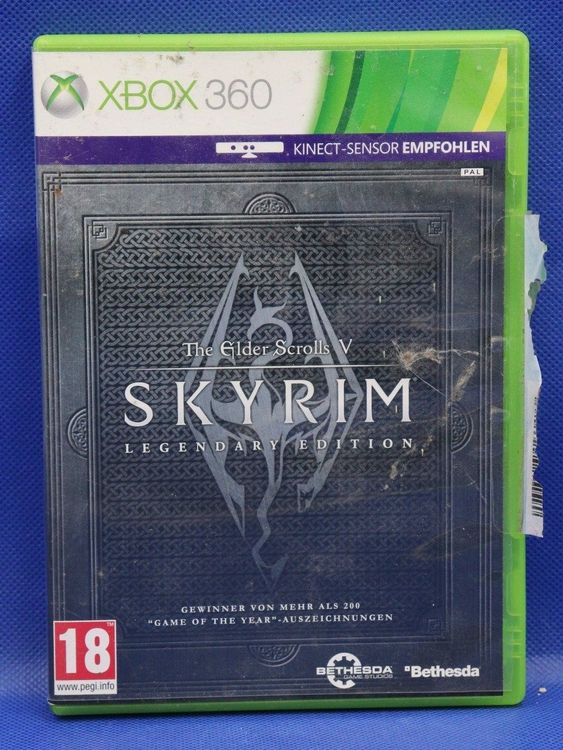 The Elder Scrolls V - Skyrim Legendary Edition XBOX 360 (Gebraucht) in ...