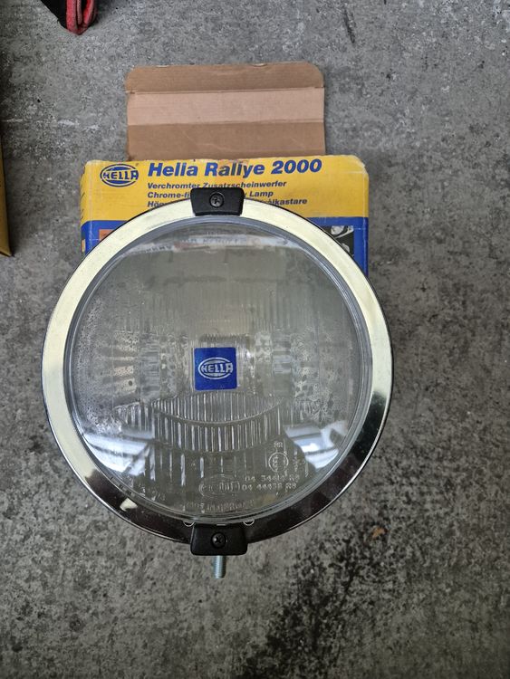 Original Hella Rallye 2000 Scheinwerfer (Neu und originalverpackt) in ...