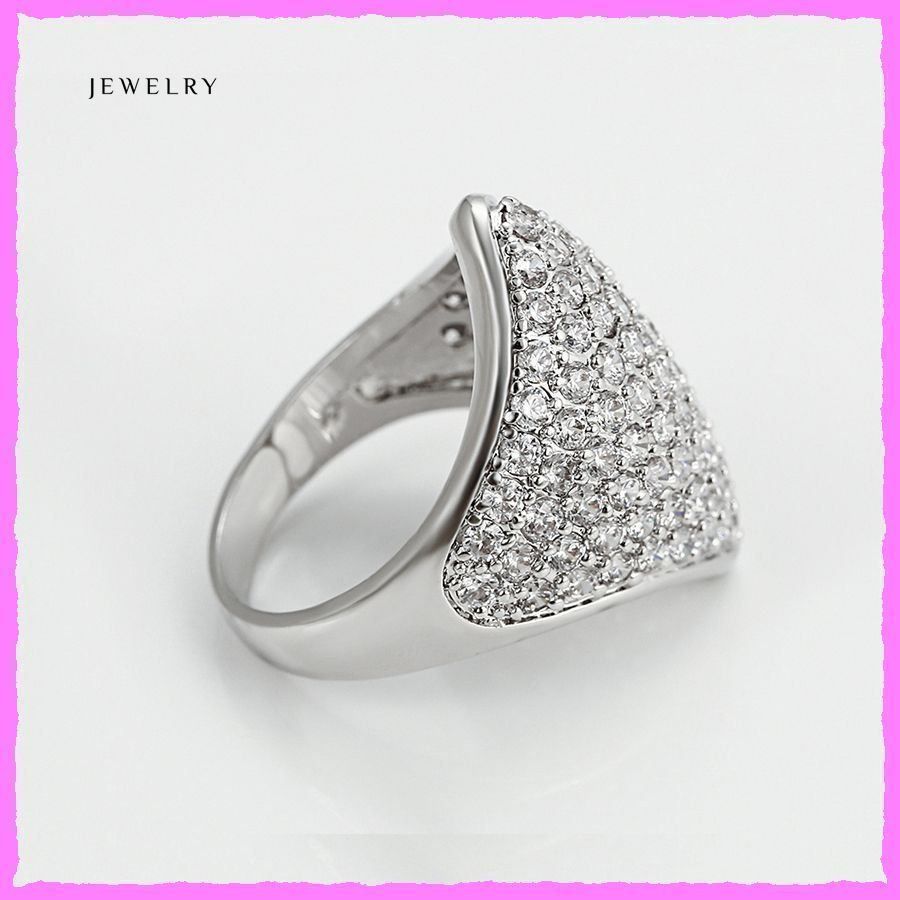 Anelli: Glitzer - Ringe mit Zirkonia – Nuovo e nell'imballaggio originale da Oberglatt ZH venduto da Diamond-Girl 1