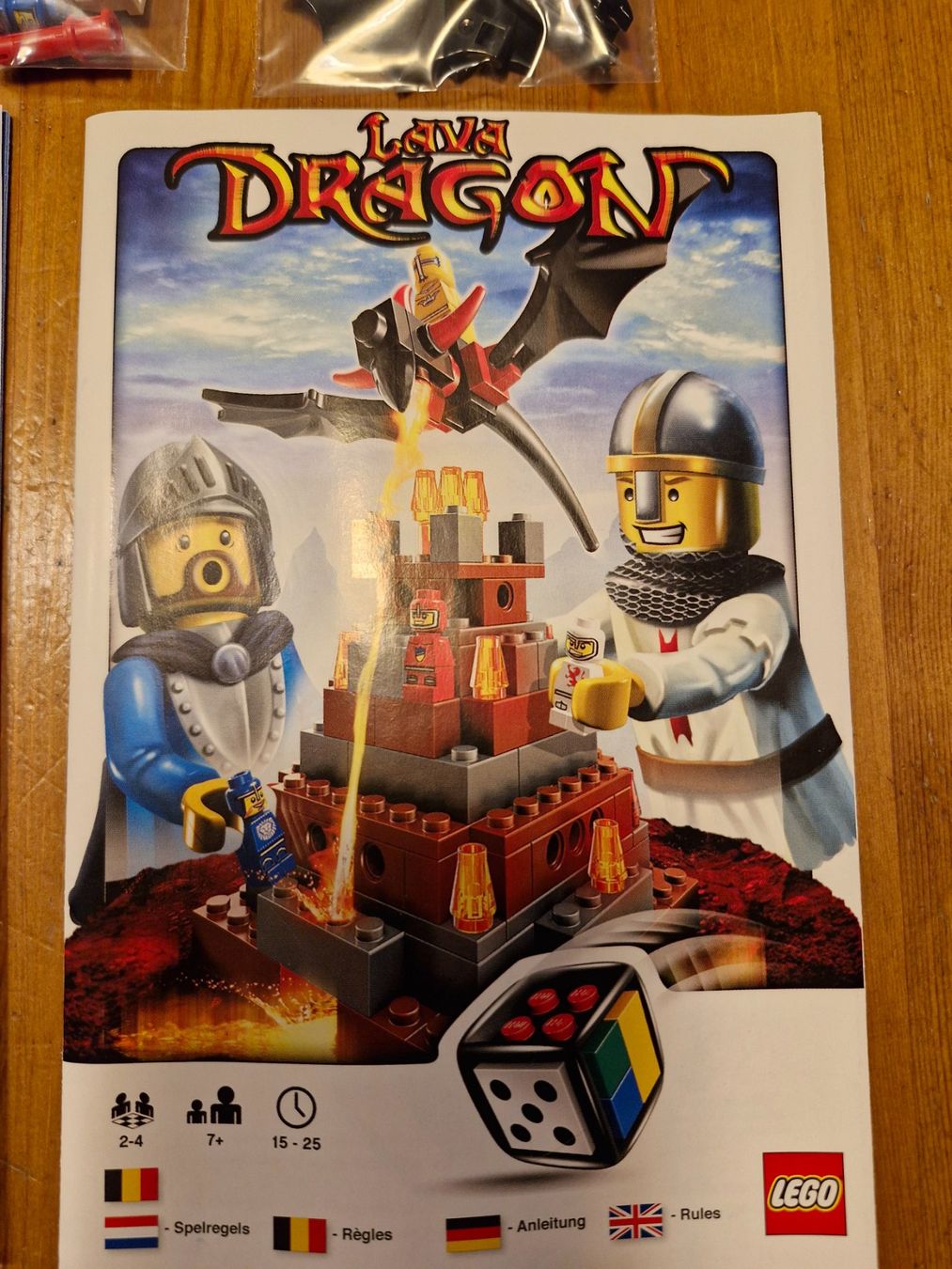 Giochi: LEGO 3838 Dragon Lava – Usato da Kerns venduto da sil_726k