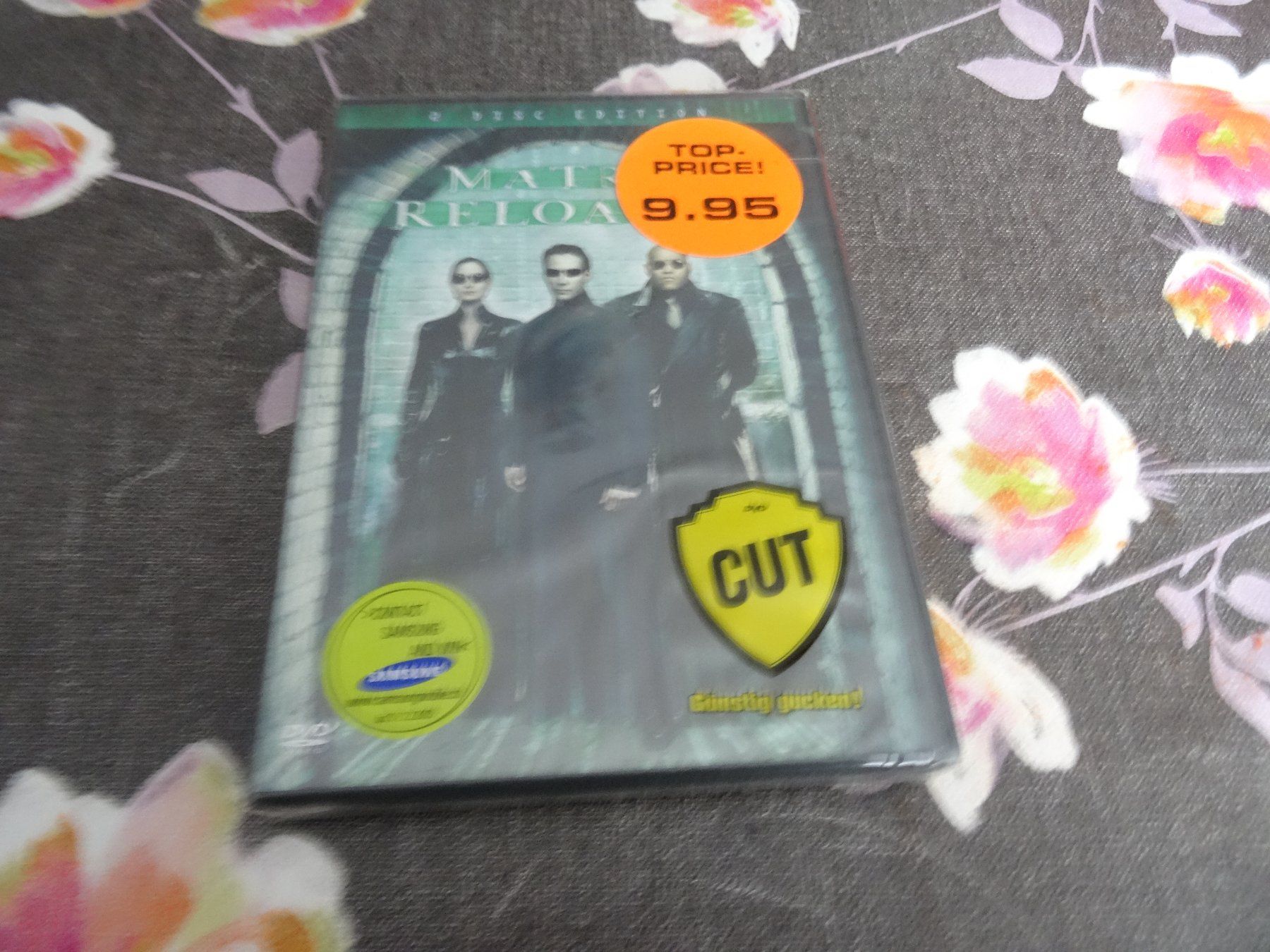 Alle DVDs: Matrix Reloaded DVD NEUWARE – Neu und originalverpackt aus Olten von Disc-Verkauf