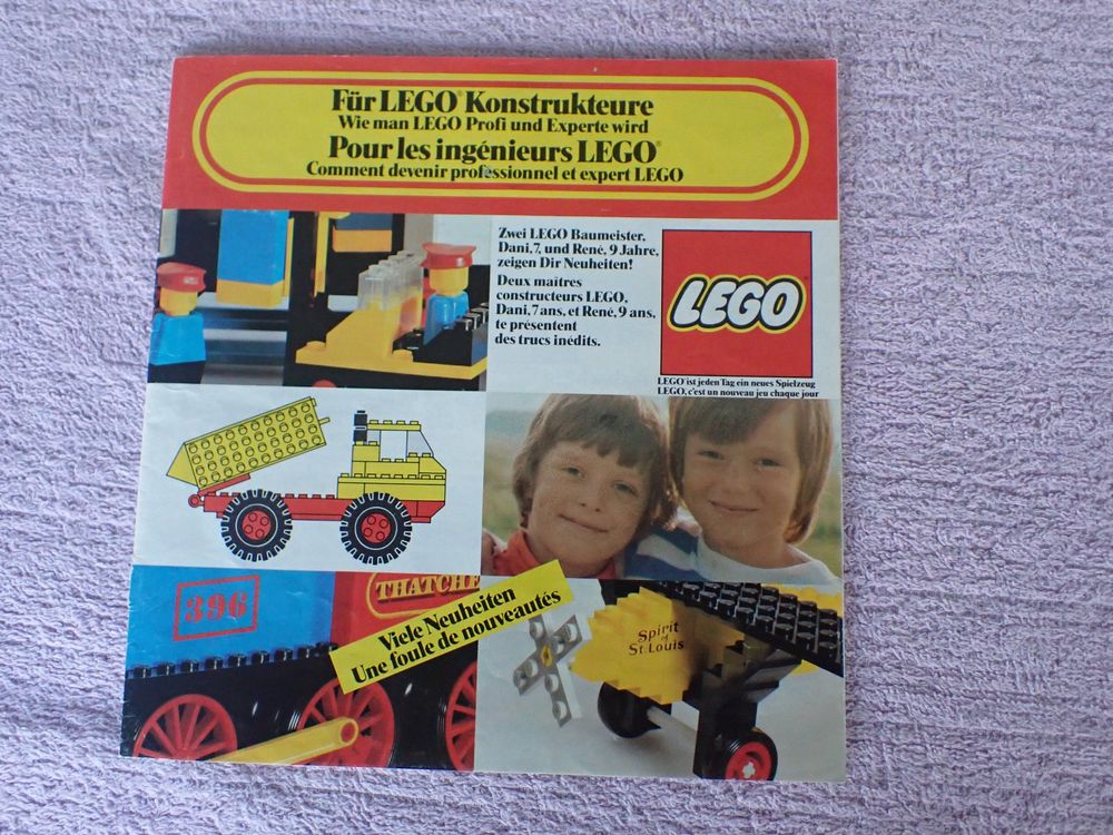 alter LEGO Katalog 1976 mit 4,5 Volt und 12 Volt Eisenbahn Kaufen auf Ricardo