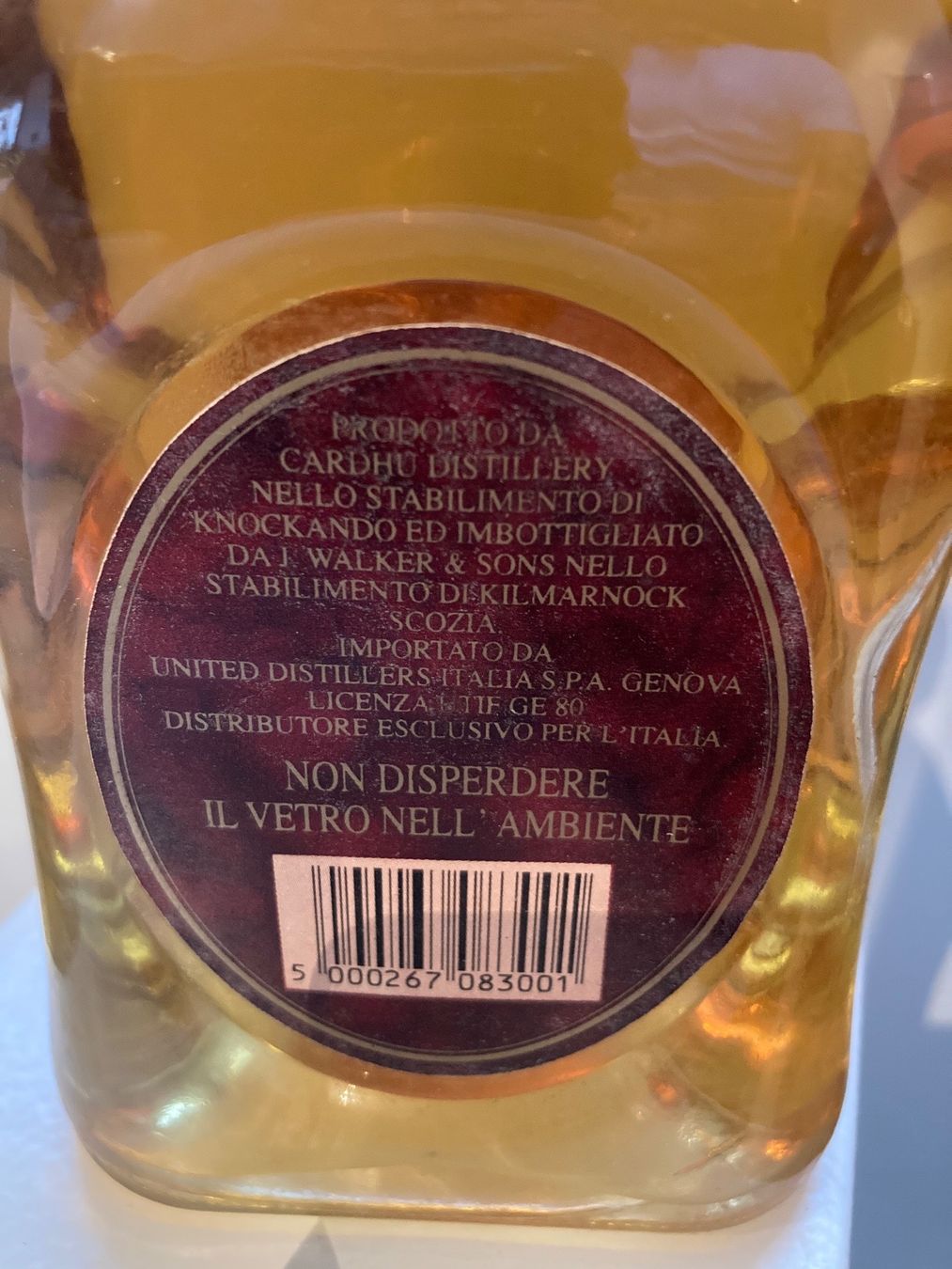 Bevande alcoliche: CARDHU Single Malt 12 years Whisky – Nuovo (secondo la descrizione) da Roggwil BE venduto da Maui2000 2