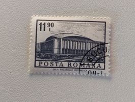 Rumänische Briefmarke, Sala Palatului Republicii 11.90L