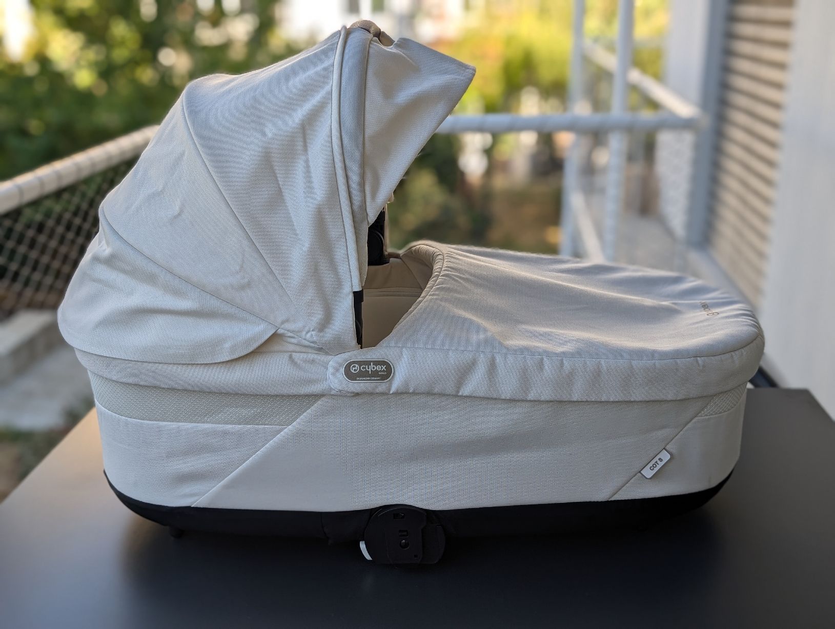 Cybex Carrozzine: Cybex Cot S Lux Tragewanne seashell beige – Usato da Basel venduto da manon885 1