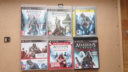 Assassin's Creed PS3 Spiele Sammlung 