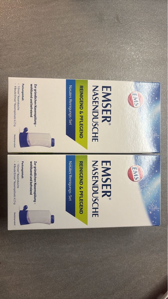 Altro per la cura del corpo: EMSER Nasendusche Set – 2 Pack – Nuovo e nell'imballaggio originale da St. Niklaus VS venduto da Furr3521