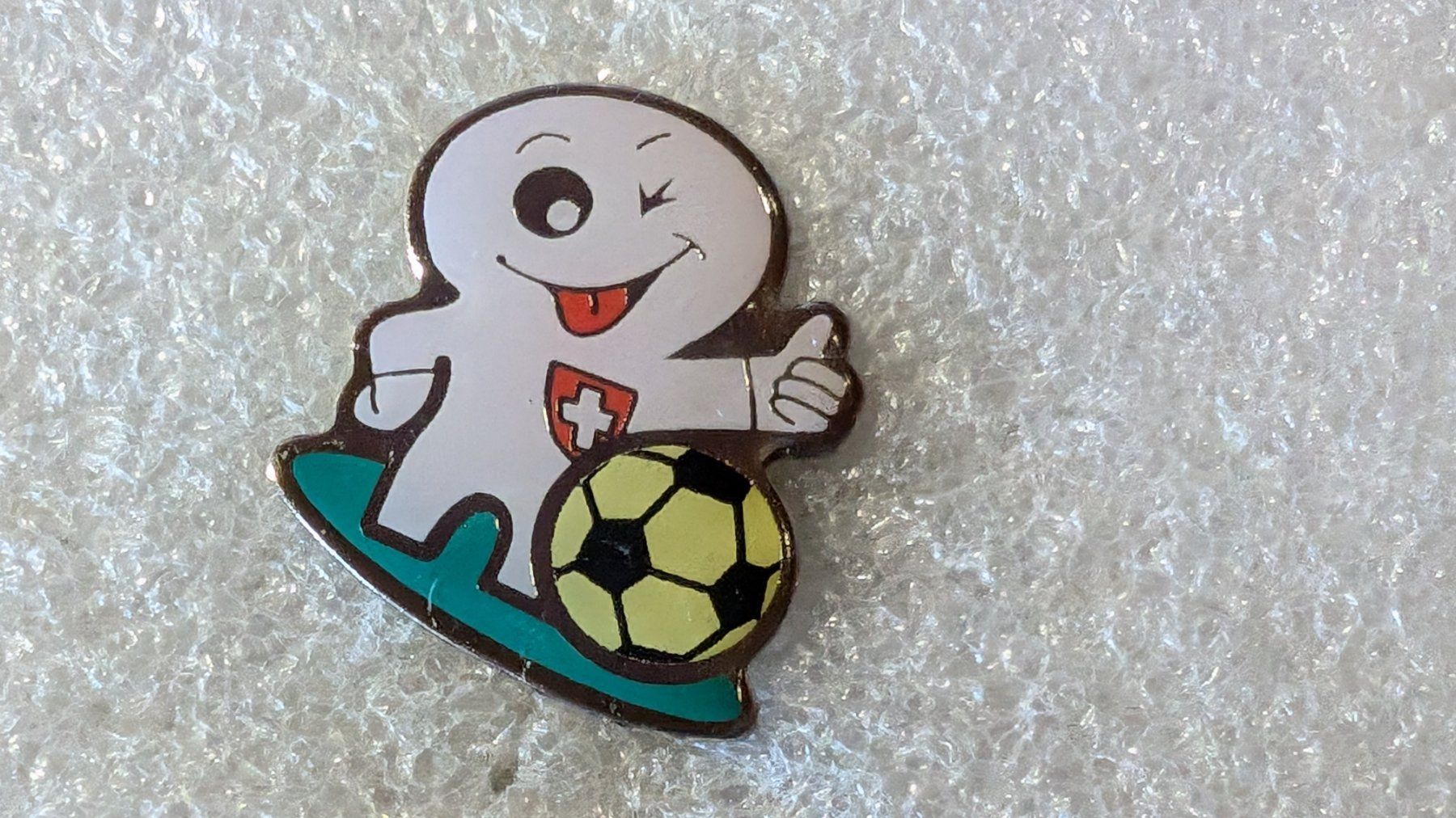 Placchette & Badge: Ansteckpin 227: Maga Bio – Usato da Oppligen venduto da Pin-Fall-Shop