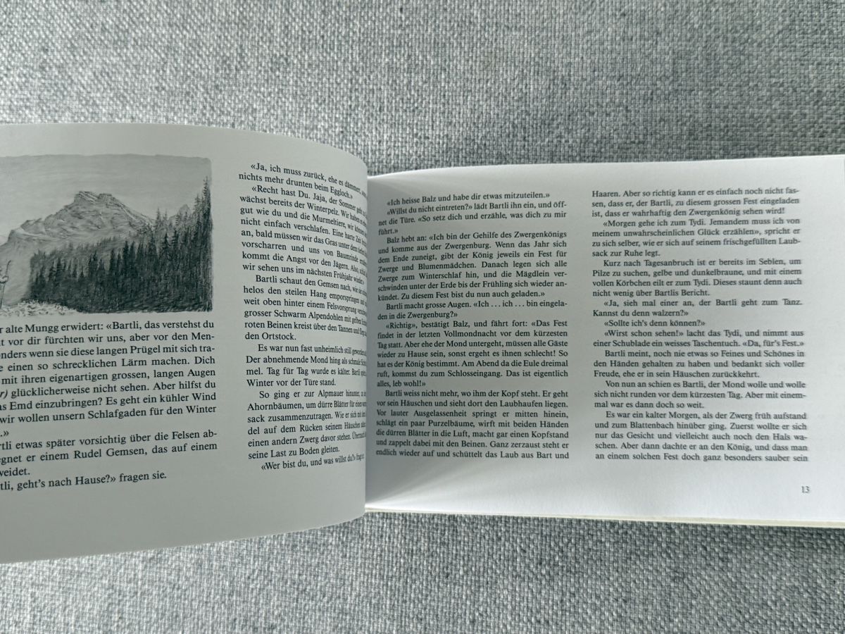 Libri: Der Zwerg Bartli - Ein Märchen Glarnerbergen Lorly Jenny – Usato da Ennetbaden venduto da mapa05 6