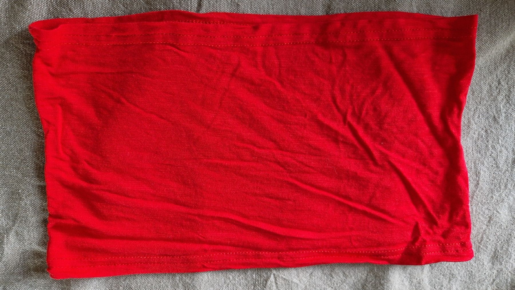 Tops: Rotes Bandeau-Top, Gr. M/L – Neu (gemäss Beschreibung) aus Oberengstringen von Asteroid56 1