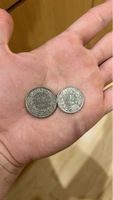 Schweizer 1/2-Franken Münzen, Jahrgänge 1974 & 1973