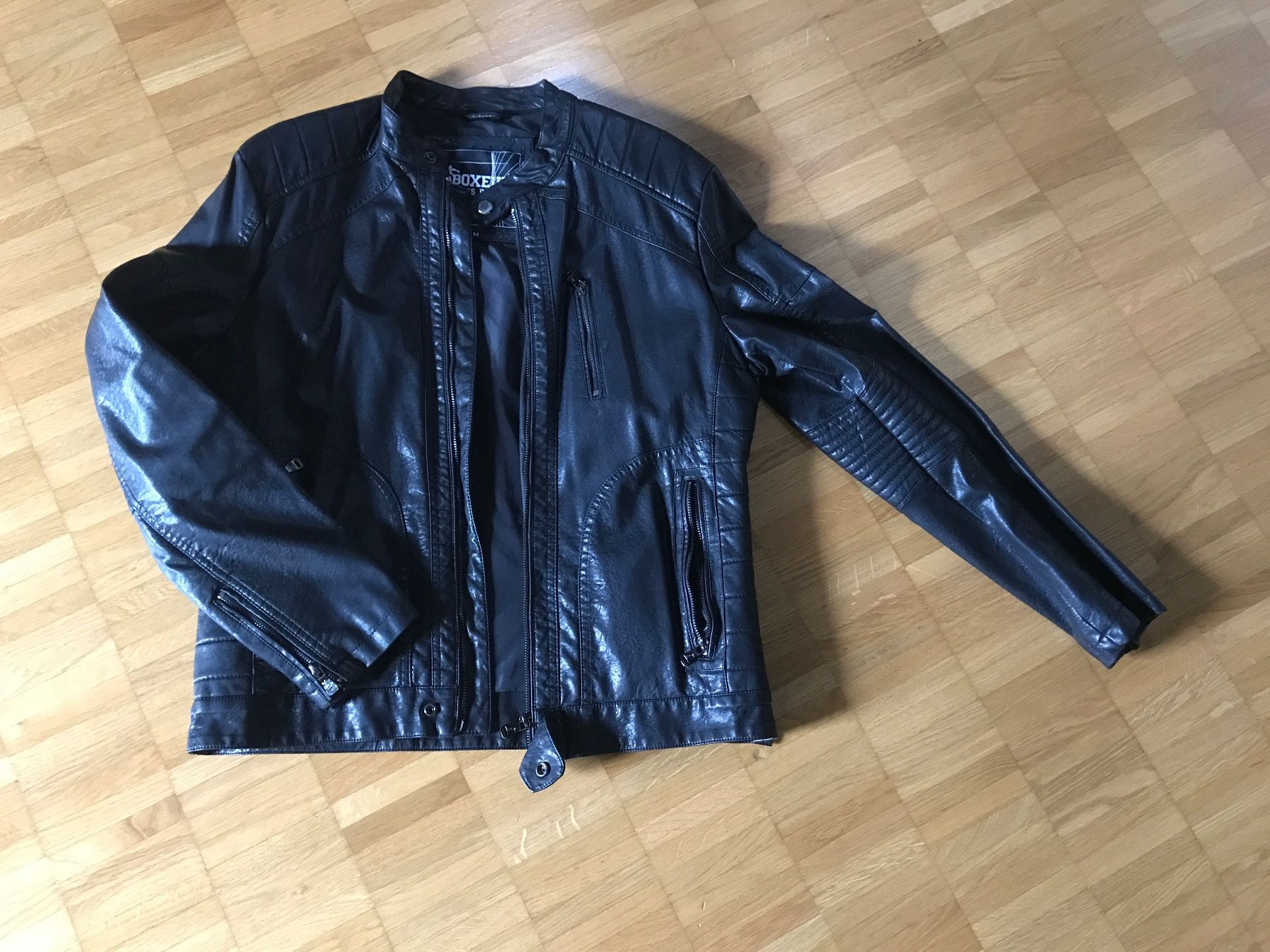 Boxeur Des Rues Giacche: BOXEUR DE RUES Kunstlederjacke Gr M – Usato da St. Margrethen SG venduto da kellenbh