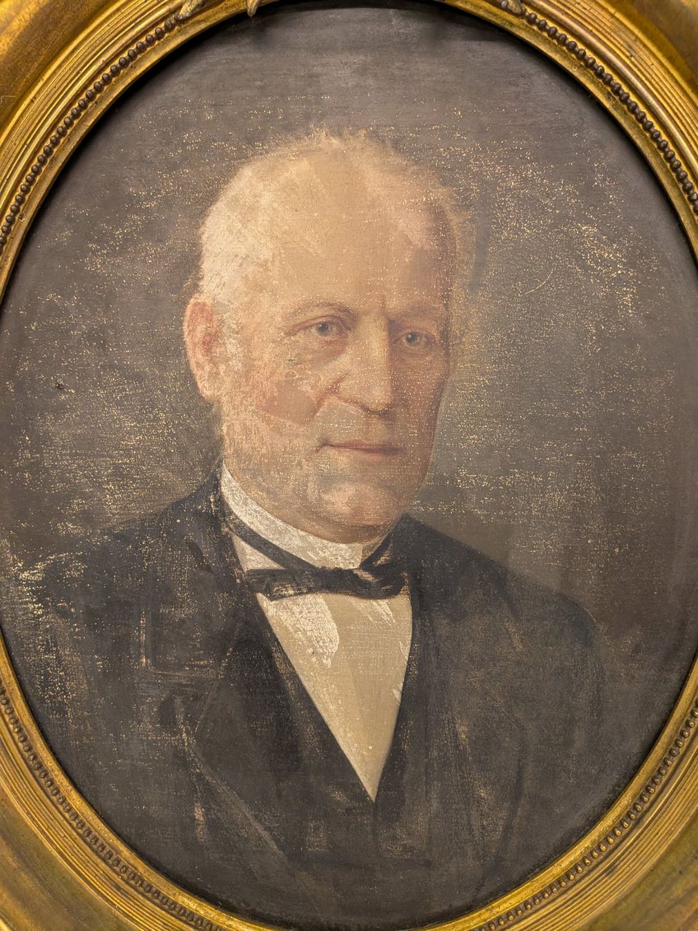 Tableaux: Antiker Rahmen, Bilderrahmen mit Portrait Gemälde – D'occasion à Emmen par Brockofsky 1