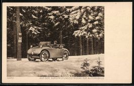 Hanomag-Komissbrot, Auf der Bergprüfung