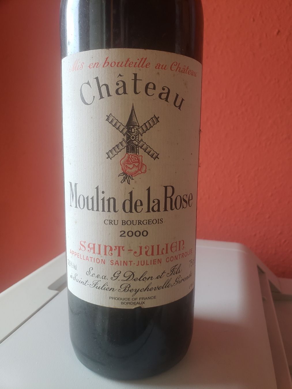 Wein: Château Moulin de la Rose 2000 St.-Julien – Neu und originalverpackt aus Confignon von gab_xz5d