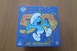 Coffret 4 DVDs      SCHRTOUMPFS     en français