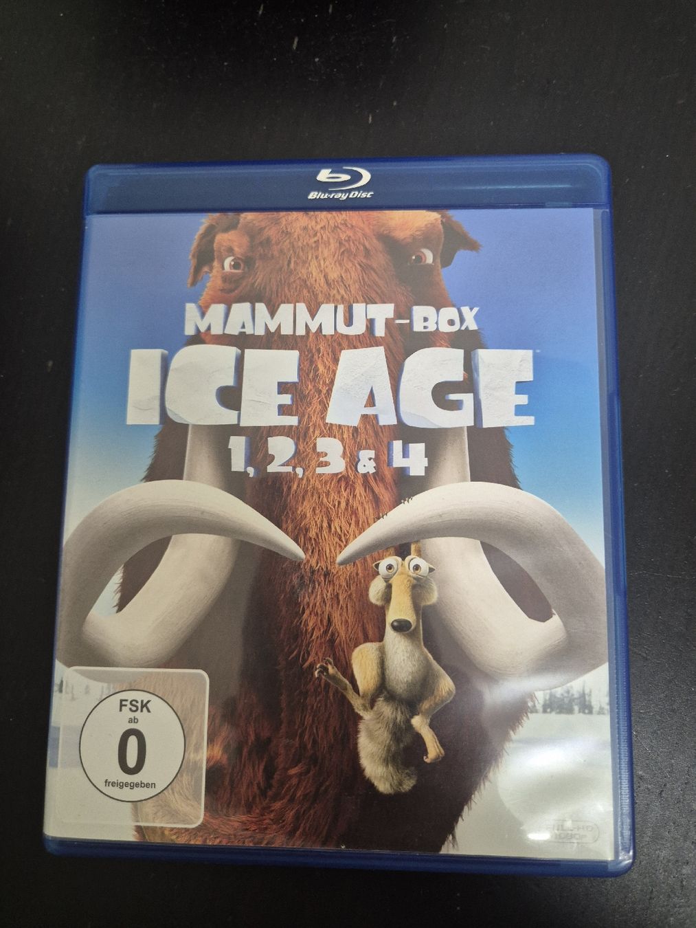 Tutti i DVDs: Ice Age Mammut-Box Blu-ray 1, 2, 3 & 4  – Usato da Wald ZH venduto da _Hotarubi_