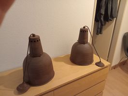 retro Hängelampe Lampe rost deko