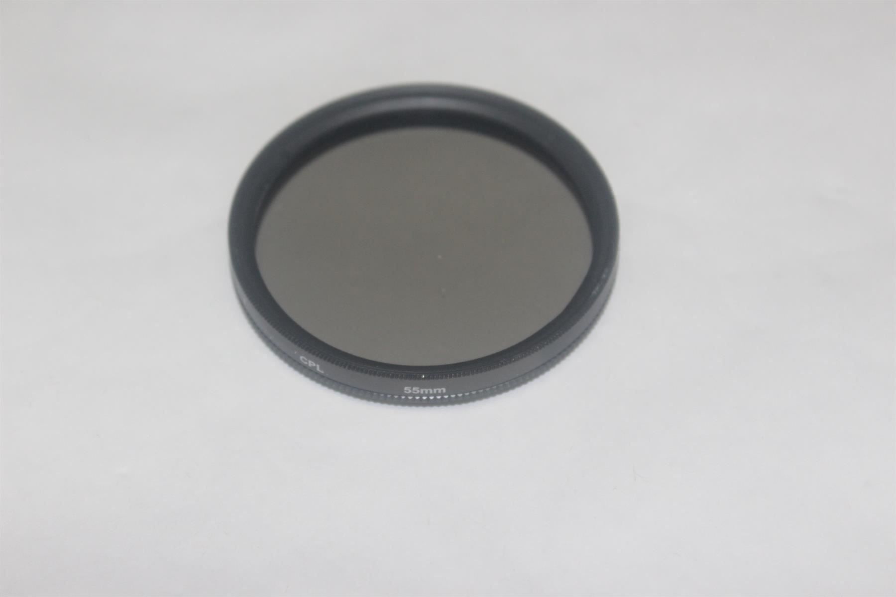 Filtri: 55mm Zirkular Polfilter CPL Restposten – Nuovo (secondo la descrizione) da Kirchdorf AG venduto da Lionstein