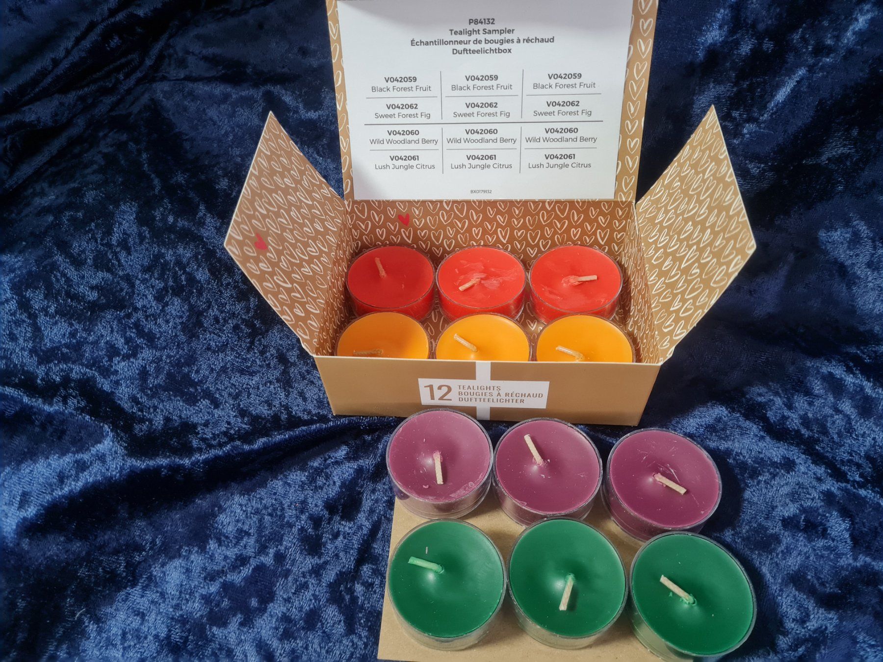 Partylite Candele: PartyLite - Teelichtbox Forest Bathing, 12 Teelichter – Nuovo e nell'imballaggio originale da Othmarsingen venduto da Kleibai