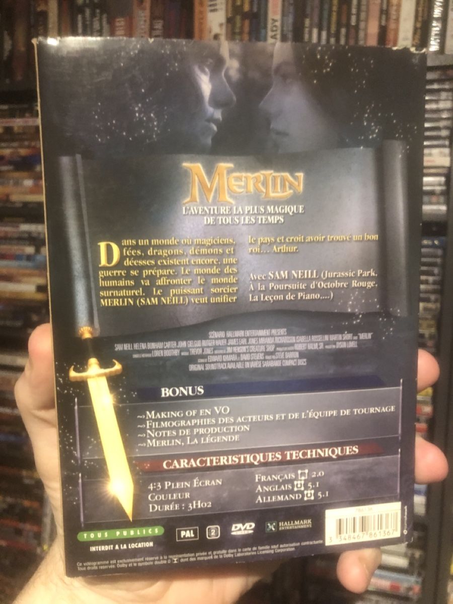 Alle DVDs: Merlin (Sam Neil) dvd – Gebraucht aus Lausanne von fransadpop 2