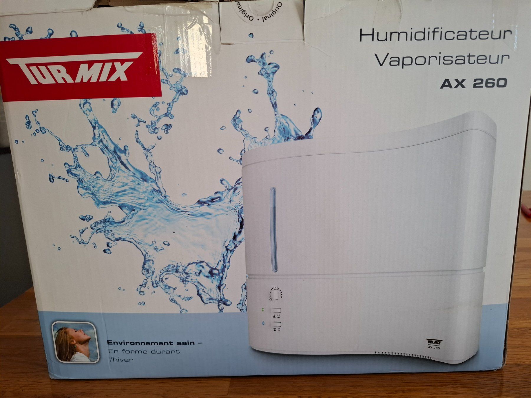 Turmix Umidificatori d'aria: Luftbefeuchter Tur mix AX 260 – Usato da Romanshorn venduto da leogala
