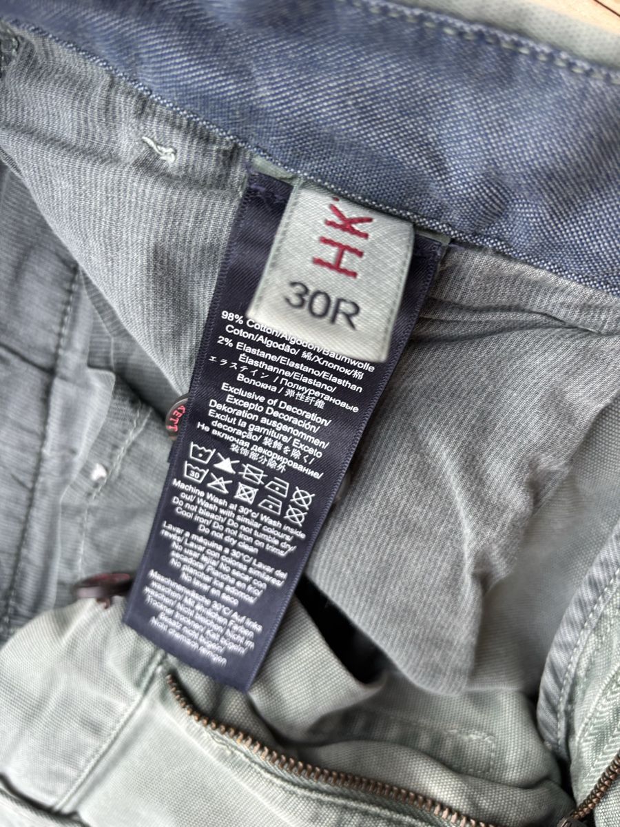 Hackett Pantaloni: Hackett Olive Chinos - Size 30R – Usato da Zürich venduto da Grothschild 2