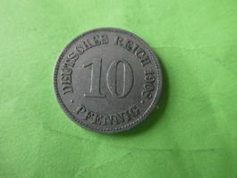 Dt. Reich 1908 E, 10 Pfennig