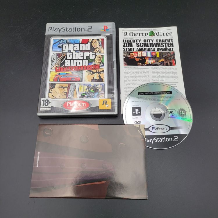 GTA Liberty City Stories PS2 - Version Japonaise Import - Neuf Sous Blister