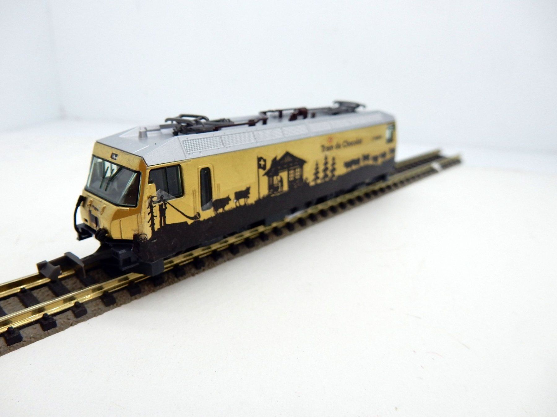 Kato Modellini di ferrovie: N - MOB   Motrice Ge 4/4 III   -"Train chocolat " - – Nuovo (secondo la descrizione) da Locarno venduto da Gudrun2 5